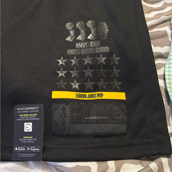 Nike Black MVP Basketball Jersey - Picture 6 of 7